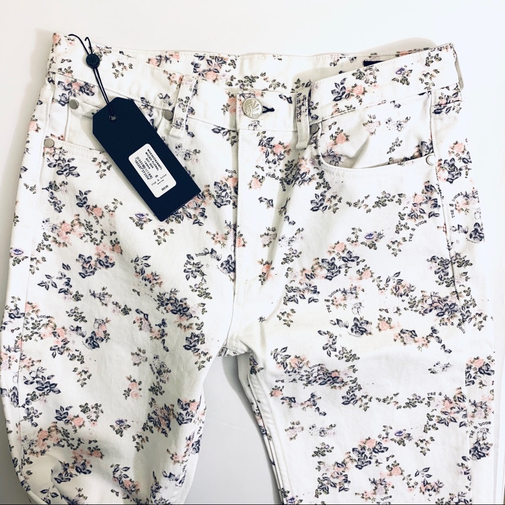 Rag & Bone Micro Floral Boy Jean - Picture 4 of 4